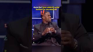Kevin Hart faces celebrity verbal backlash for one minute😂 #KevinHart#TheRock#funny#celebrity