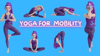Gentle Kids Yoga Routine | Flexibility, Balance & Posture Stretch | Relaxing Yoga for Kids