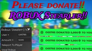 🤑 Best Pls Donate Script(✨ Robux Stealer!!! ✨) in the Big 2025 May!!!🤑
