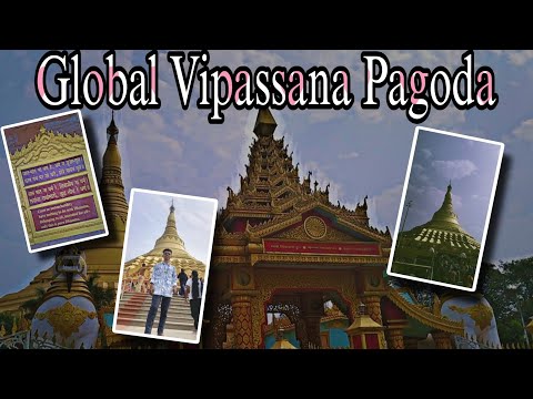 Global Vipassana Pagoda Temple 🙏|| location Borivali || #trending #travelvlog #theuk07rider