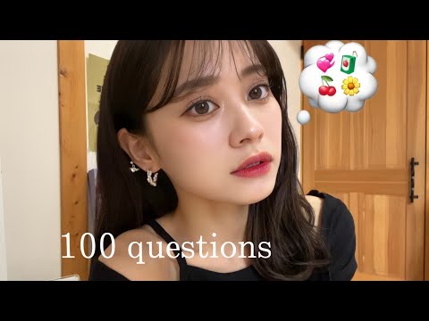 100の質問📋✏️あれこれ答えました🫢