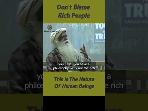 Nobody Has Enough In This World || Issue With Global Poverty Between Rich and Poor By Sadhguru