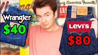 How Wrangler Jeans Crush Levi’s At Half The Price.
