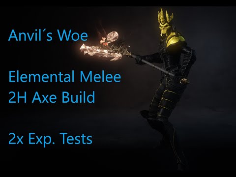 Wolcen 1.1.6.9 Woe is Me! Anvil´s Woe. Elemental Melee 2H Axe Build. 2x Exp. Tests