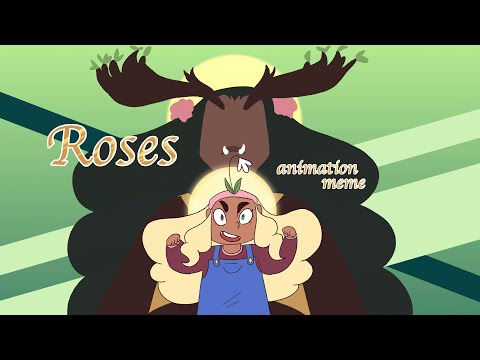 Roses | Animation Meme | Loop **Warning for Flashing Lights!**