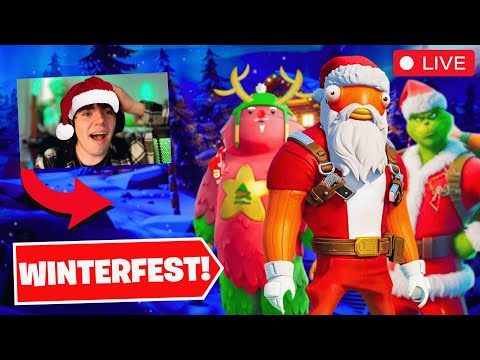 🔴 WINTERFEST IS HERE! | #shorts #fortnite #epicpartner #winterfest