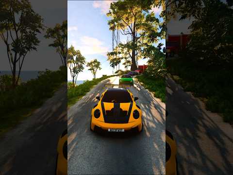 Cars Bollard Crash