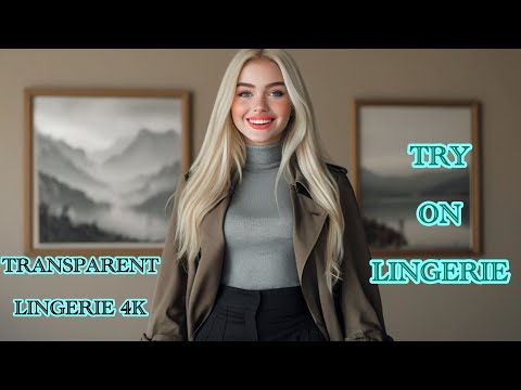 4K Latest transparent sheer | transparent try on haul | try on haul mirror view | tryonhaul at mall