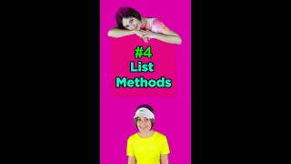 List Methods in Python | Python List Methods