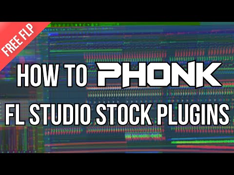 [Free FLP] How To Make PHONK/Hyperpop With Only Stock Plugins | FL Studio 20 EDM Tutorial