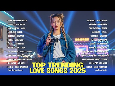 Top Trending Love Songs 2025💞🎵|| Trending TikTok Songs 2025 ~ Drunk text, Ordinary