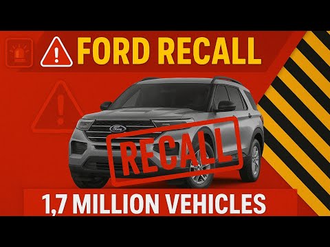 🚨 Ford Recall Alert: 1.7 Million Vehicles Affected in 4 New Recalls! | Recall Alert 2025