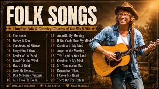 Golden Folk Songs🌻 Timeless Folk & Country Classics of the 80s & 90s | Country Folk Music
