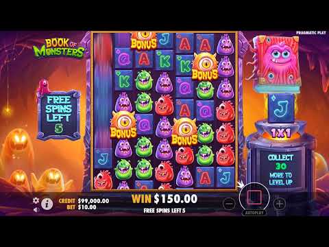 New Slot Book of Monsters