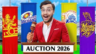 I DID THE MINI IPL PLAYER AUCTION 2026
