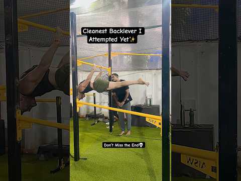 Clean BackLever - Yassh Vyass | Calisthenics | Skills #fitness #athlete #fitmusician #motivation