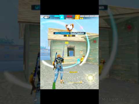 Fastest⚡️1vs4 with sniper in csrank #freefire#short#trending#tgrnst#nuxoff#b2k