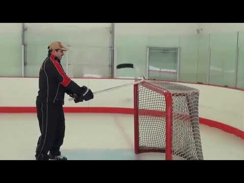 Colt vs regular composite Hockey Stick Impact Video