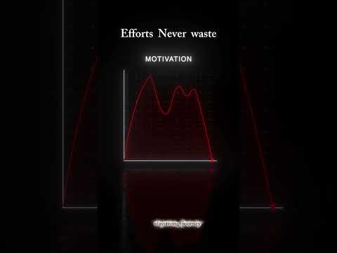 efforts Never waste #effort #nevergiveup