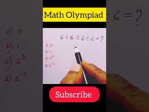 Math Olympiad | simplification #shortfeed #shorts