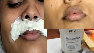 Upper lips waxing by Rica Brazilian wax/#ricawax#facewax #pammibeautyworld @pummybeautyworld