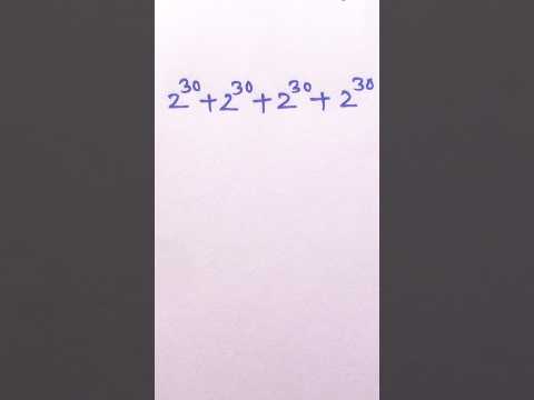 Exponential Math #maths #shorts