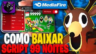 🔱COMO BAIXAR E USAR SCRIPT NO 99 NOITES NA FLORESTA SEM KEY e LINK DIRETO NO CELULAR/PC (TUTORIAL)