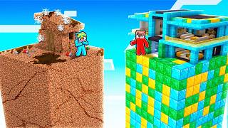 From POOR to RICH Chunk in Minecraft!