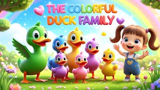 Quack Quack Colors Poem || Preschool Learning || Learn Colors - Kids poem @ManiandMoon10.1M