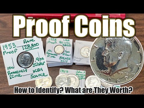 Proof Silver Coins - How to Identify? What are They Worth? Dimes, Quarter, Half Dollars