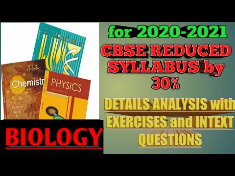 CBSE DELETED SYLLABUS-BIOLOGY 😱😱 2020-2021