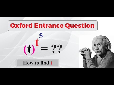 A Nice Math Olympiad Problem l Evaluating  ( t)^t^5 l  Exponential Notation Simplified