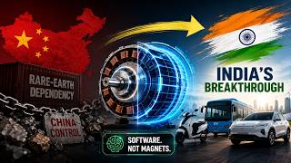 India Just Broke China's Grip on EV Motors (No Rare Earths Needed) | The Wide Context #revolution