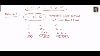 how to write roman numerals in hindi part 2