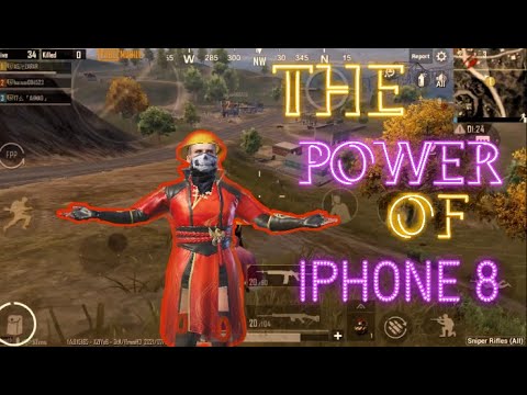 THE POWER OF IPHONE 8 😱( PUBG MOBILE )