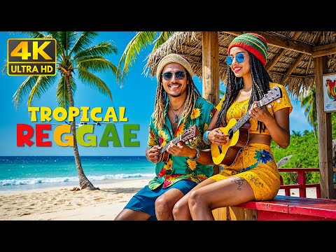 Tropical Reggae Mix 2025 🌅 Relaxing Summer Vibes in 4K UHD | Reggae Chill Mix
