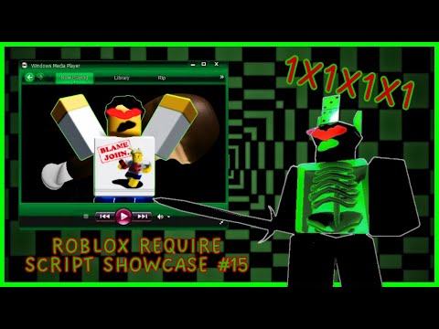 Roblox Require Script Showcase #15 | 1x1x1x1