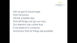 The Value of Hope song