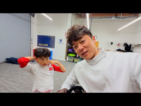 家庭VLOG¹⁴¹¹ | 我和 Lucas 的第一次击剑比赛