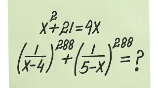 Hardest Olympiad Math Question l Easy & Tricky Solution l Algebric Problem 