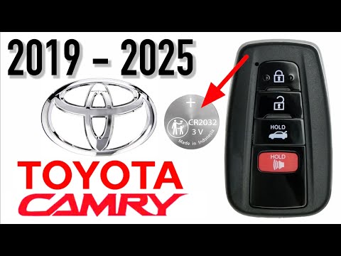 HOW TO CHANGE TOYOTA CAMRY KEY BATTERY CORRECTLY 2018 - 2021