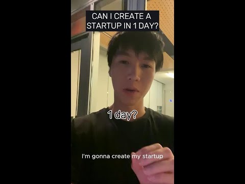 Can I create a startup in 1 day?