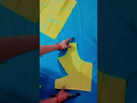 New design blouse cutting#youtube back new cutting design #✂️