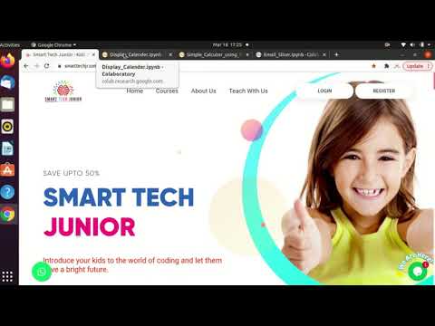 Smart Tech Junior - Python for Kids | Free Coding for kids | programming for kids | smarttechjr