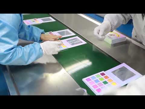 Eyeshadow Tray Assembly Line - The Perfect Makeup Production Process Revealed!