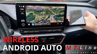 Cupra Formentor, MY2022 – wireless Android Auto activation – vključitev brezžičnega Android Auto