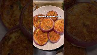 Tasty Onion Egg Rings In Minutes #cooking #recipe #easyrecipe #simplerecipe #chinesecuisine