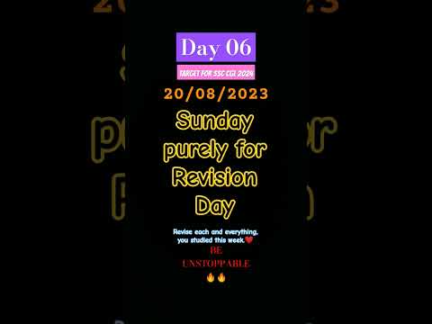 Day06🔥20/08/2023🔥SSCCGL2024🌟🌟🌟DAILY TARGETS🚀INSPECTOR ROUTINE❤️@assiduousaspirant      #ssccgl2024