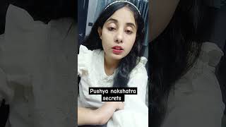 Pushya nakshatra secrets
