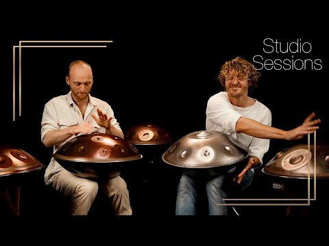 Studio Sessions | 40 minutes handpan music | Malte Marten & Leander Greitemann